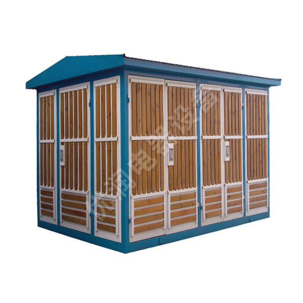 貼木條歐式箱變